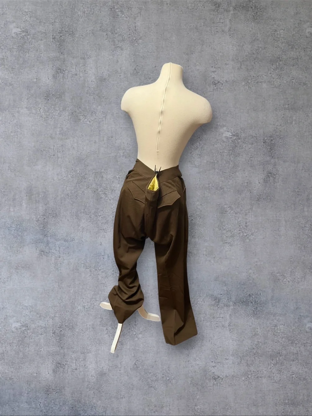 Vintage 70s / 80s Brown Retro Hippie Flare Trousers